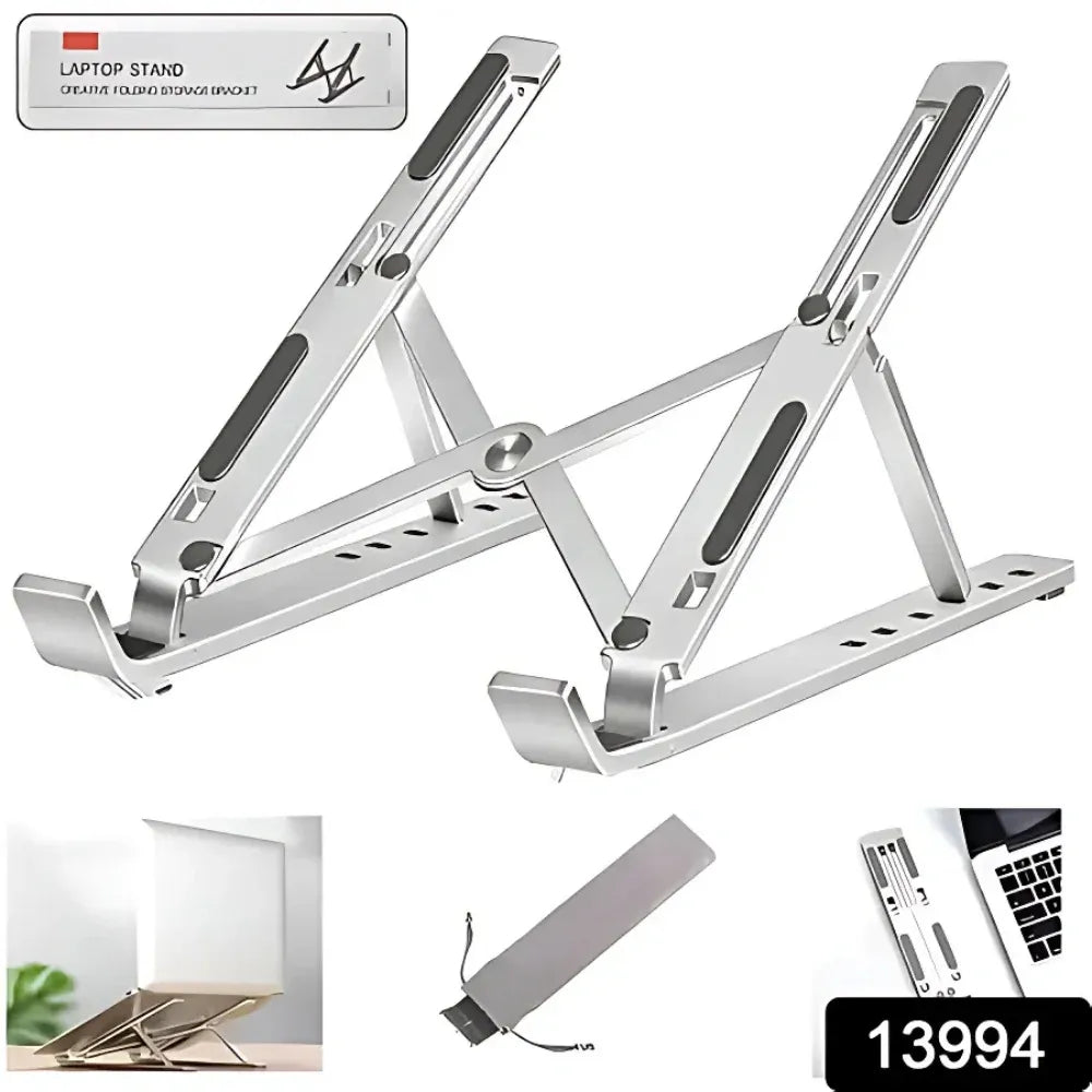 Foldable ergonomic laptop stand - home improvement