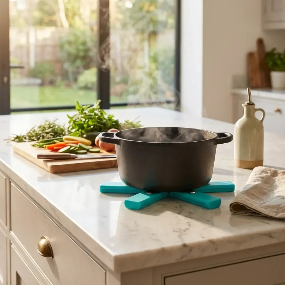 Foldable heat-resistant hotmat - home & kitchen