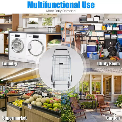 Foldable heavy-duty shopping trolley - home & kitchen