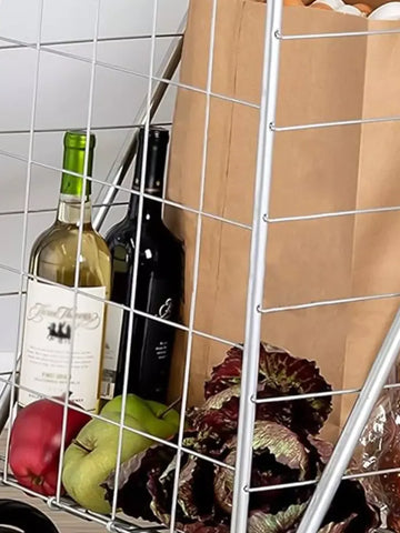 Foldable Heavy-Duty Shopping Trolley