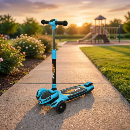 Foldable kick scooter for kids - toys