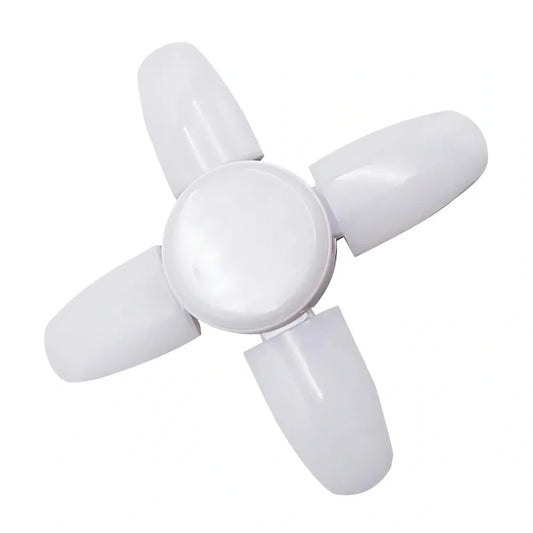 Foldable led fan bulb - home decor