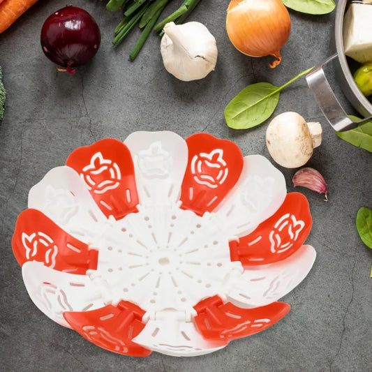 Foldable lotus fruit basket - home & kitchen