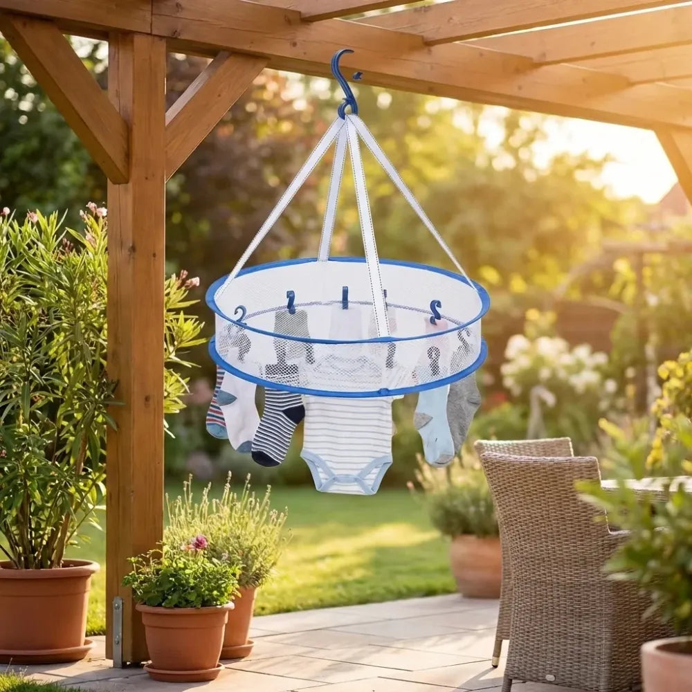 Foldable mesh drying rack - home improvement