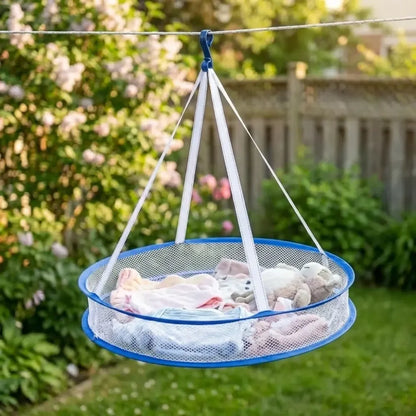 Foldable mesh drying rack - home improvement