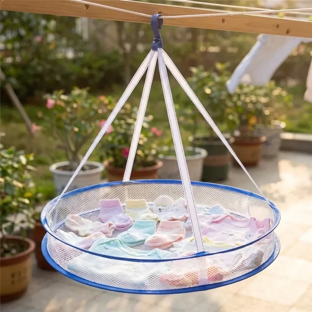 Foldable mesh drying rack - home improvement