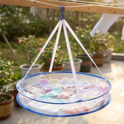 Foldable mesh drying rack - home improvement