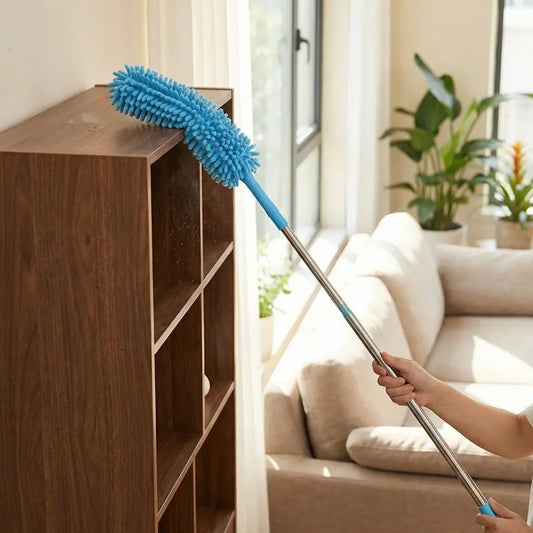 Foldable microfiber cleaning duster - home improvement
