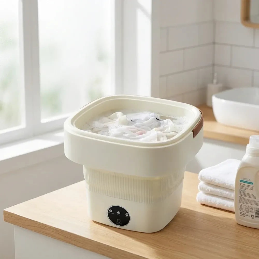 Foldable mini washing machine - home improvement