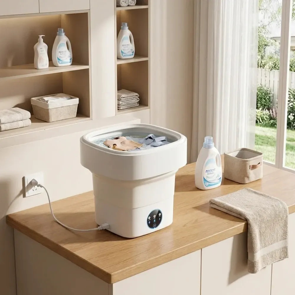 Foldable mini washing machine - home improvement