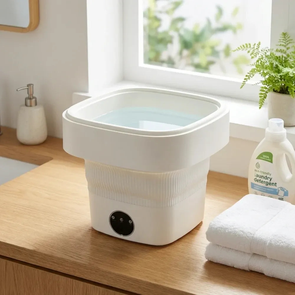 Foldable mini washing machine - home improvement