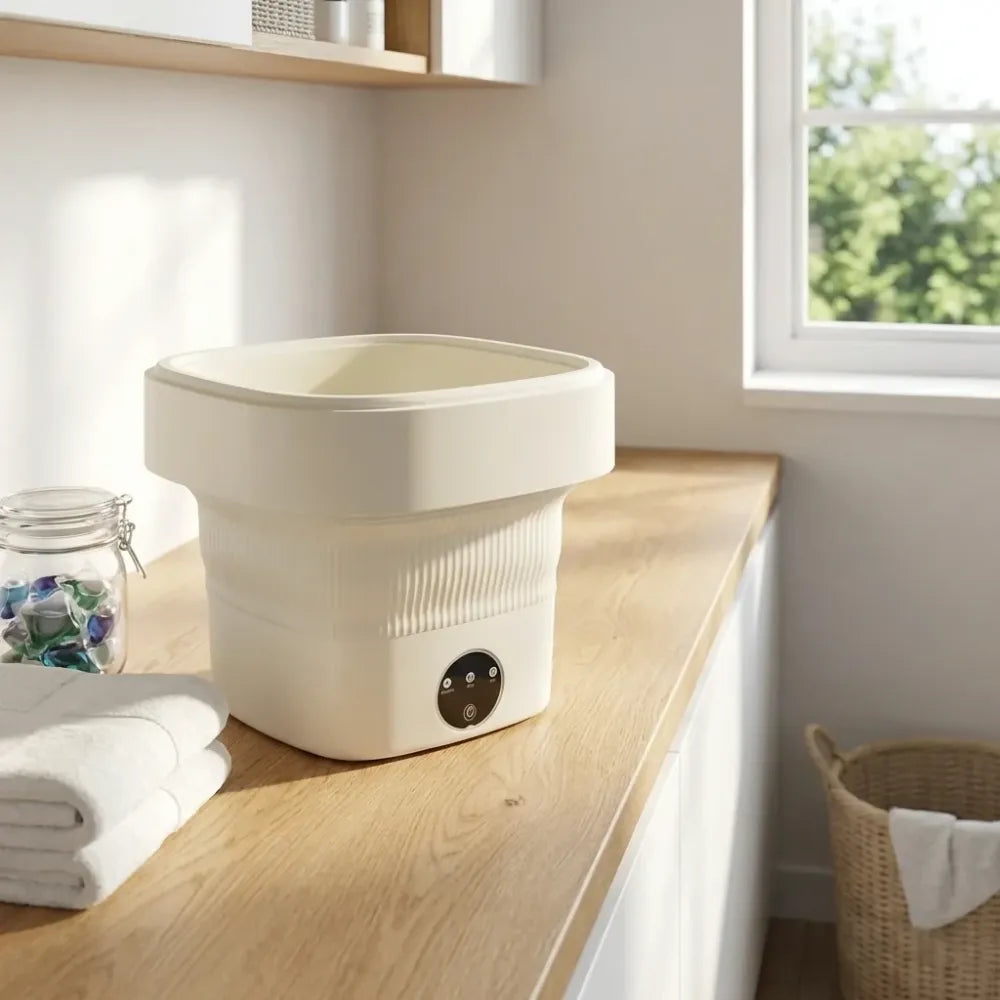 Foldable mini washing machine - home improvement