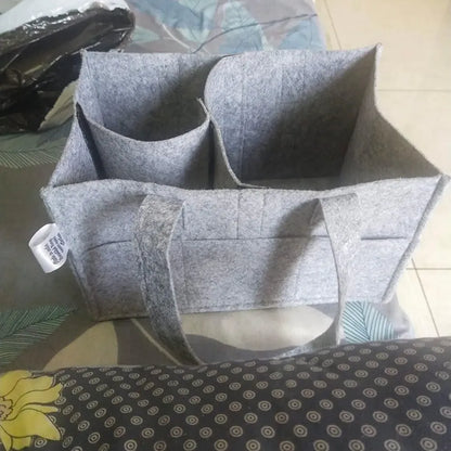 Foldable nursery storage organizer