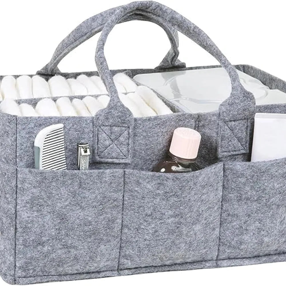 Foldable nursery storage organizer
