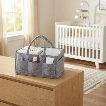 Foldable nursery storage organizer