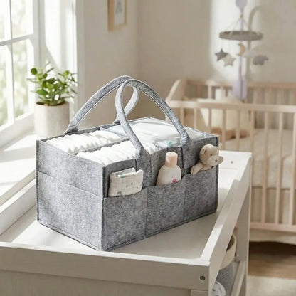 Foldable nursery storage organizer