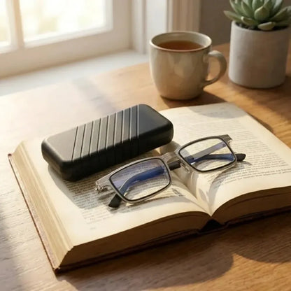 Foldable reading glasses
