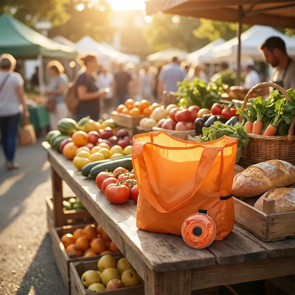 Foldable reusable shopping bag - home improvement