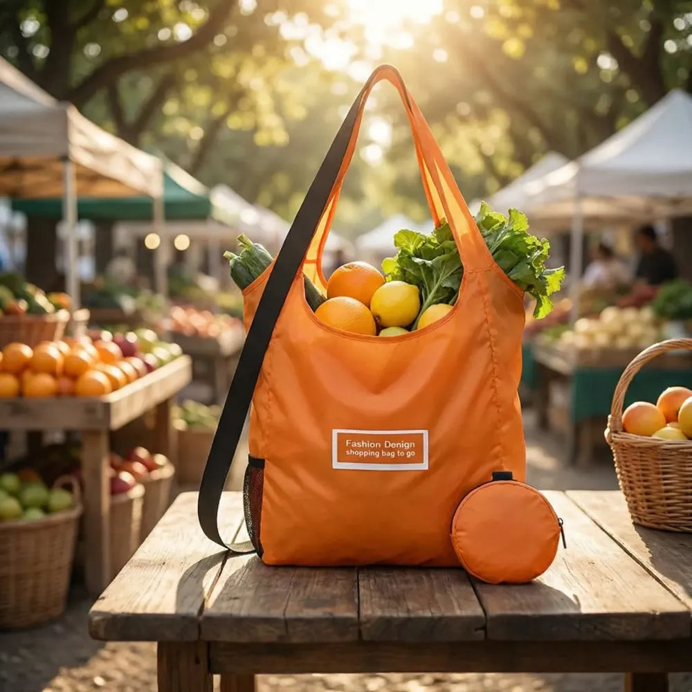 Foldable reusable shopping bag - home improvement