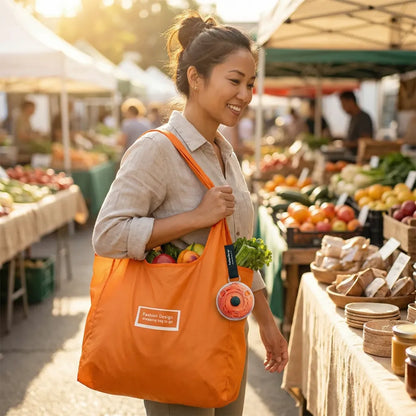 Foldable reusable shopping bag - home improvement