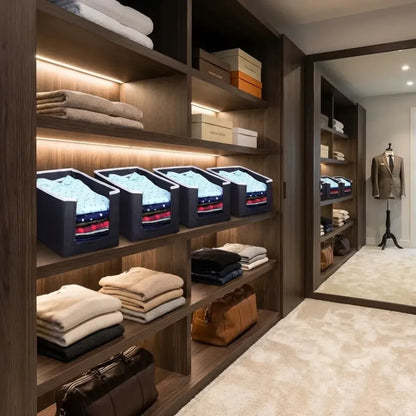 Foldable shirt stackers - home essentials