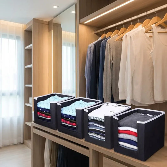 Foldable shirt stackers - home essentials
