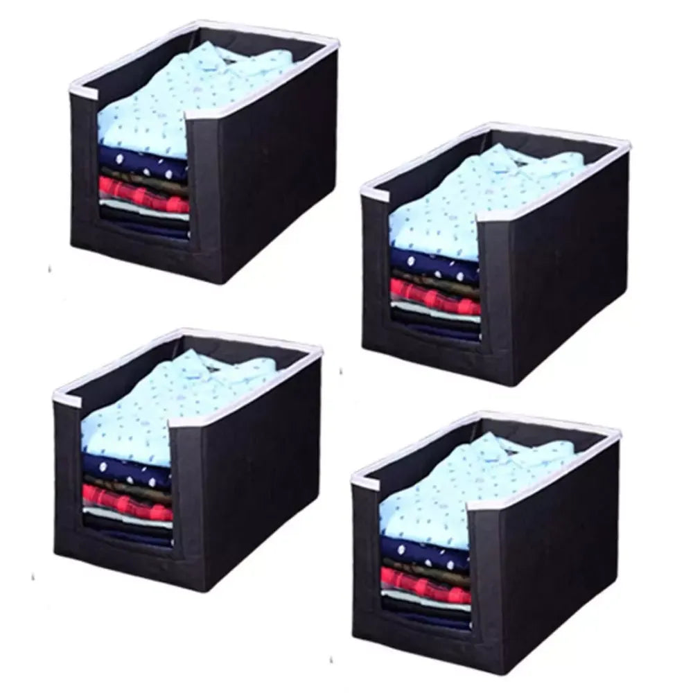 Foldable shirt stackers