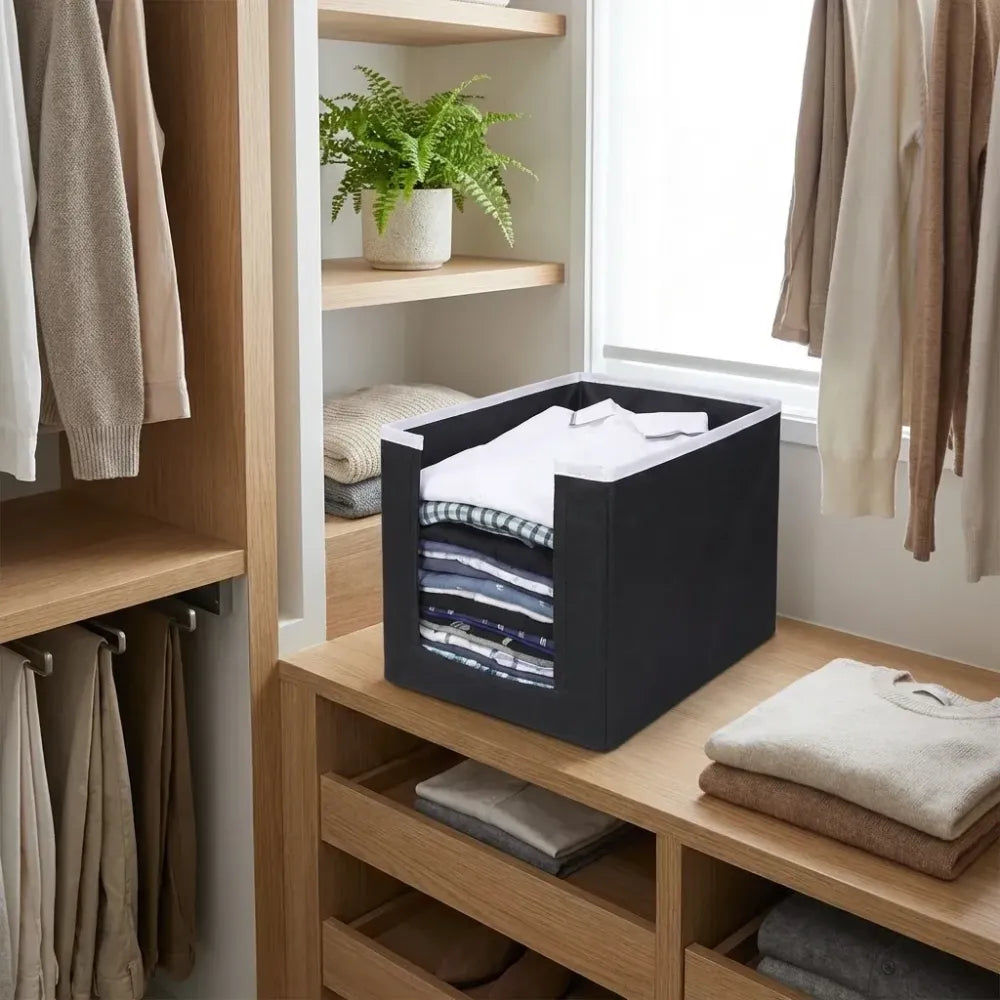 Foldable shirt stackers - home essentials