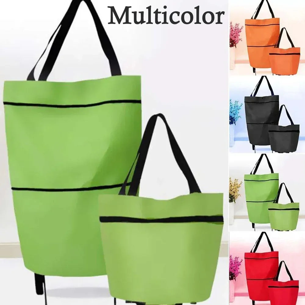 Foldable shopping trolley bag - travel