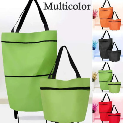 Foldable shopping trolley bag - travel