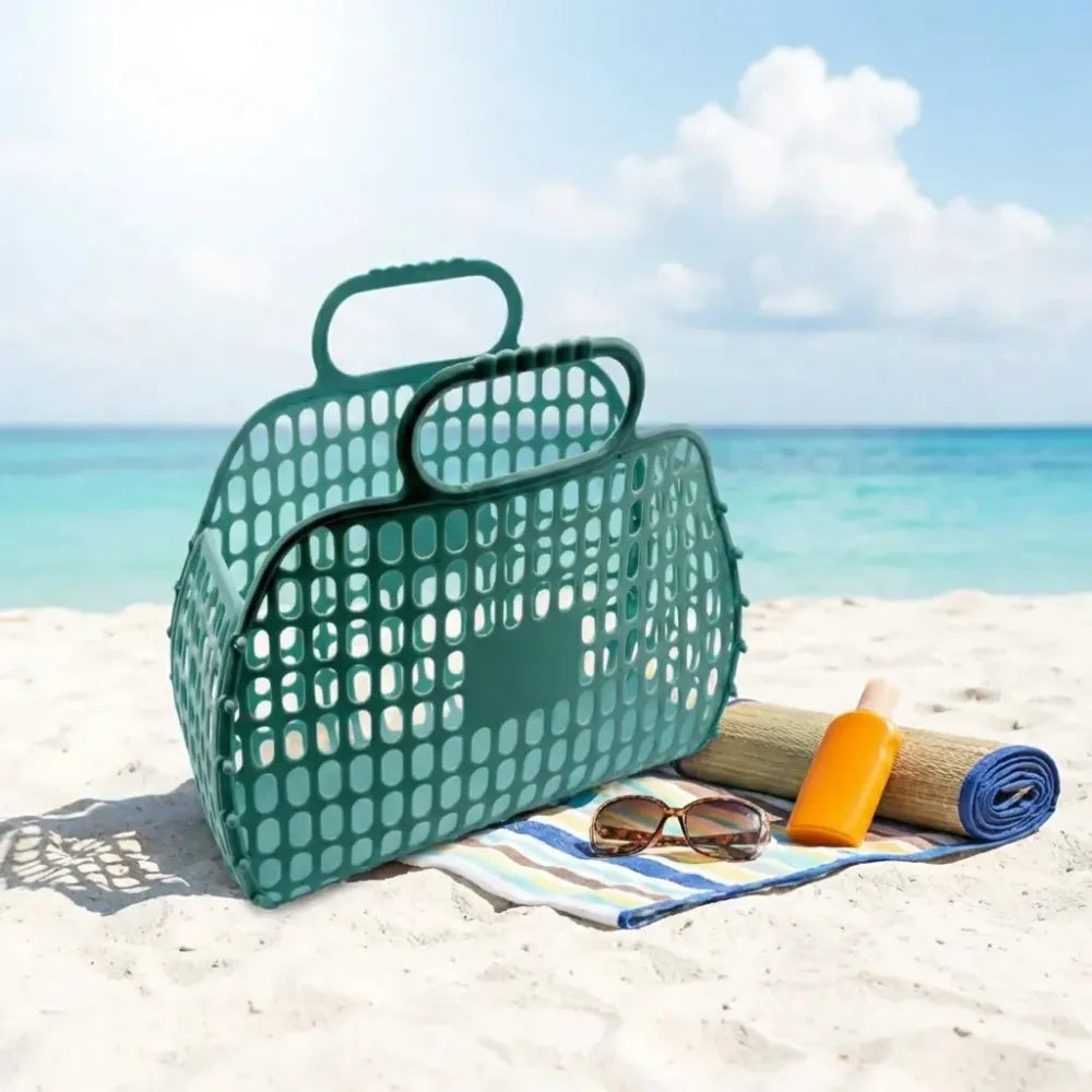 Foldable smiley shopping bag - home & kitchen