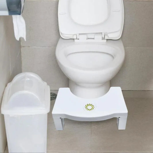 Foldable squat toilet stool - home improvement
