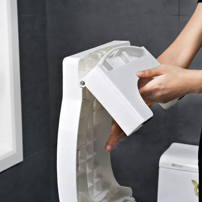 Foldable squat toilet stool - home improvement