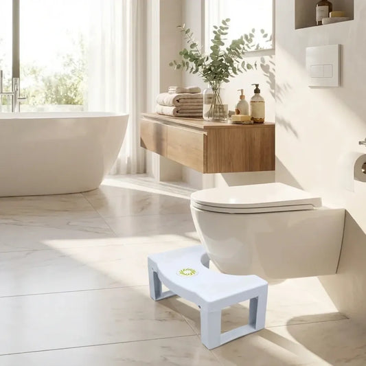 Foldable squat toilet stool (pack of 1) - home improvement