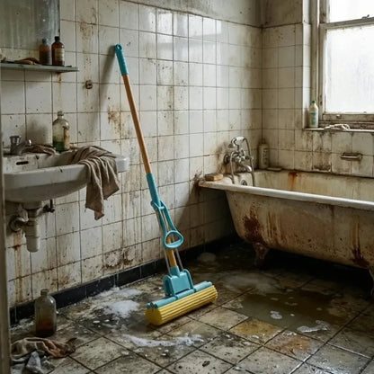 Foldable squeeze mop - home essentials