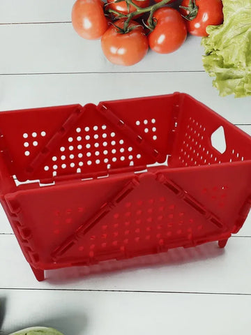 Foldable Ventilated Storage Basket