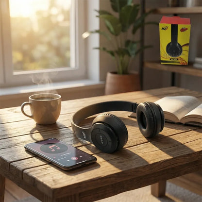 Foldable wireless bluetooth headphones - electronics