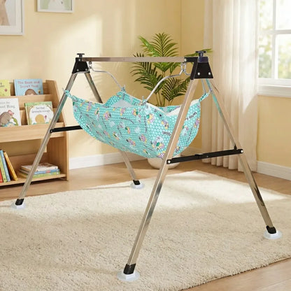 Folding baby cradle with mosquito net - home improvement