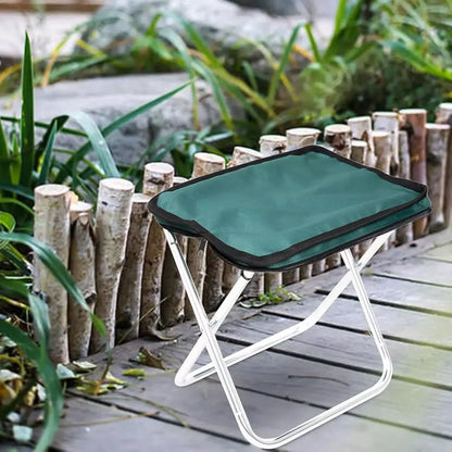 Folding camping stool seat - home improvement