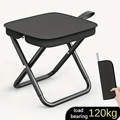 Folding camping stool seat - home improvement