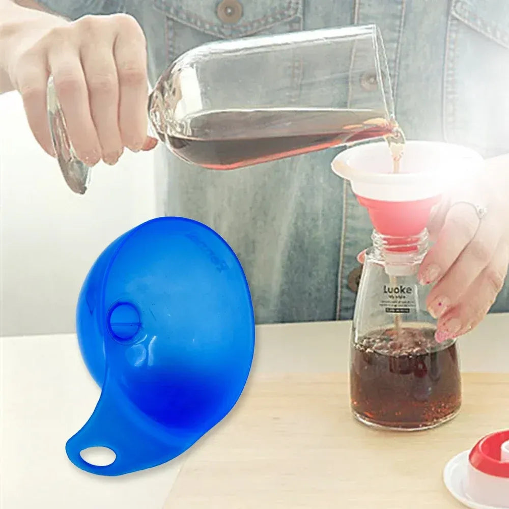 Food-grade plastic funnel