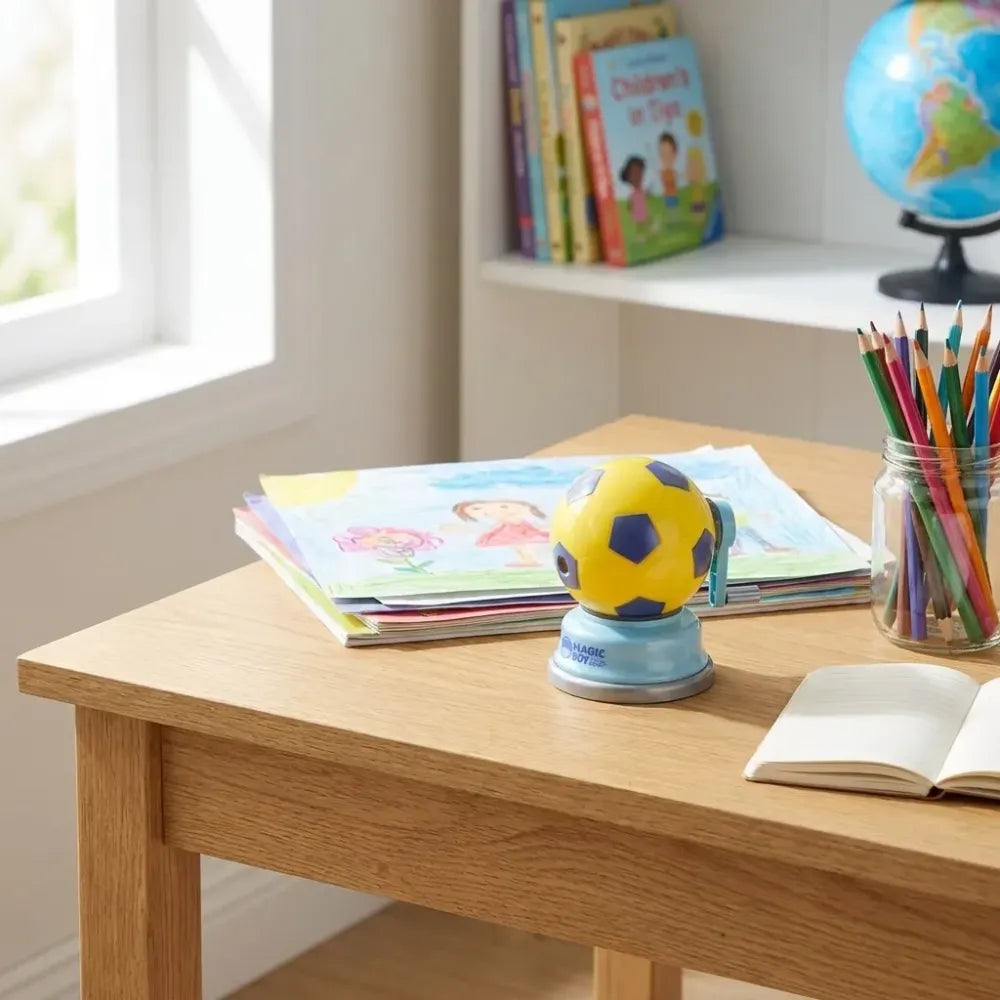 Football-themed pencil sharpener - office