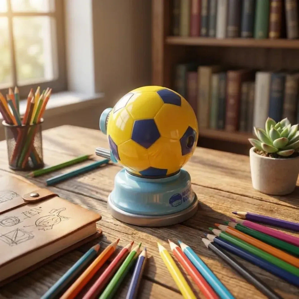 Football-themed pencil sharpener - office