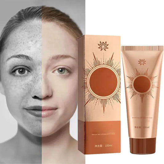Brightening cream mask for glowing skin | targets dark spots & uneven tone