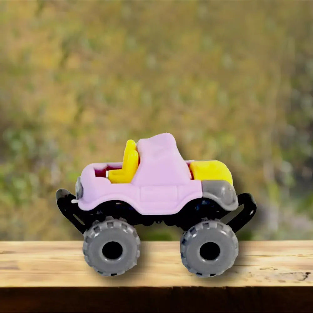 Friction-powered monster truck set - toys