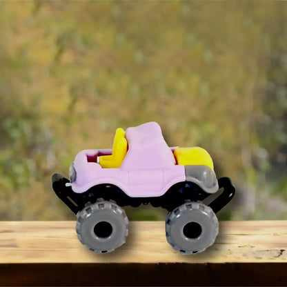 Friction-powered monster truck set - toys