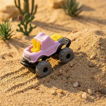 Friction-powered monster truck set - toys