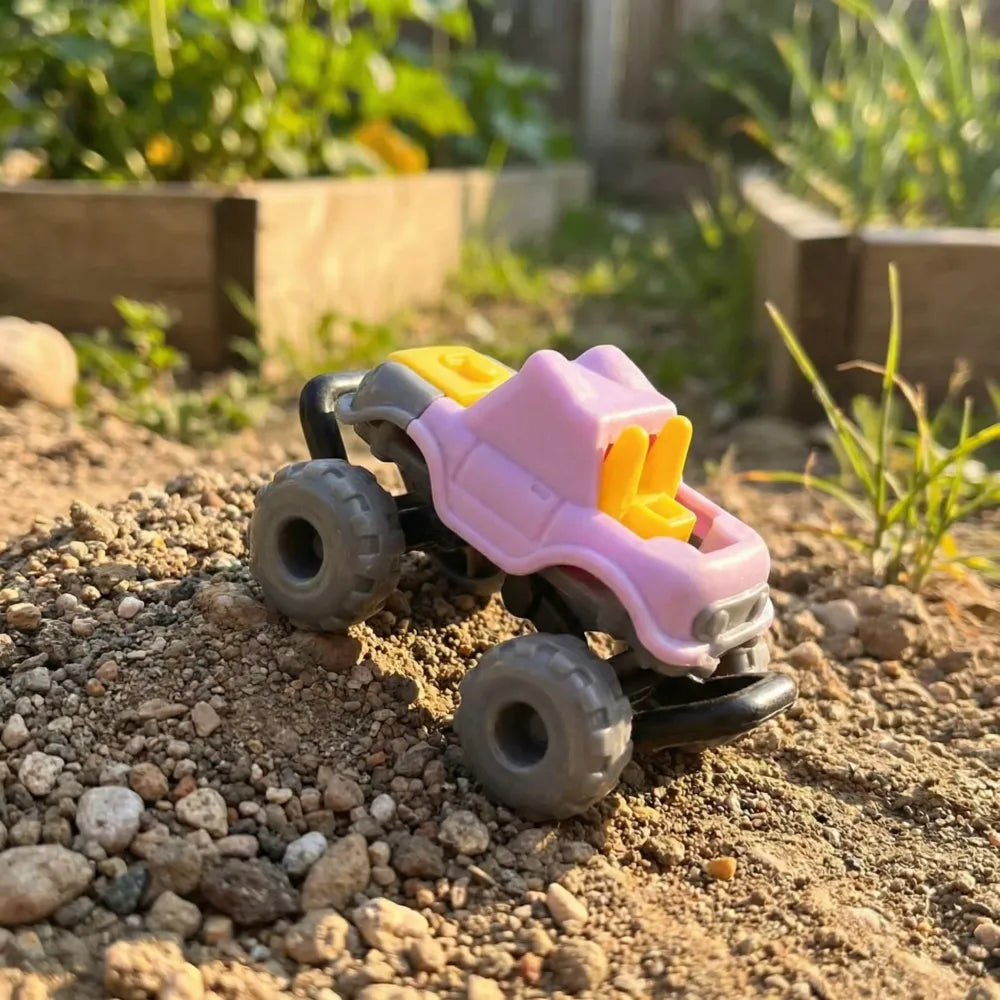 Friction-powered monster truck set - toys