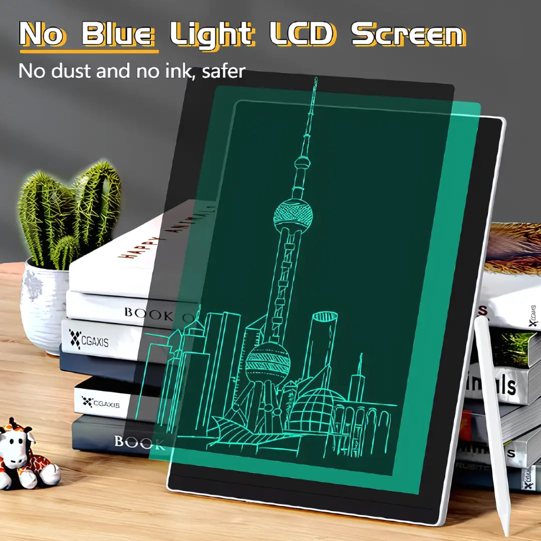 Multicolor plain lcd writing screen tablet for kids