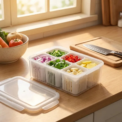 Fridge & freezer storage box - home kitchen